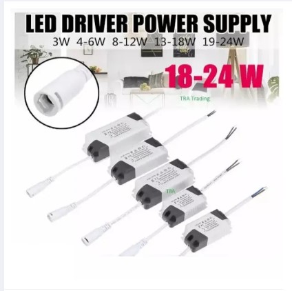 Dimmable Panel LED Light Driver Electronic Transformer Power Supply18-24W