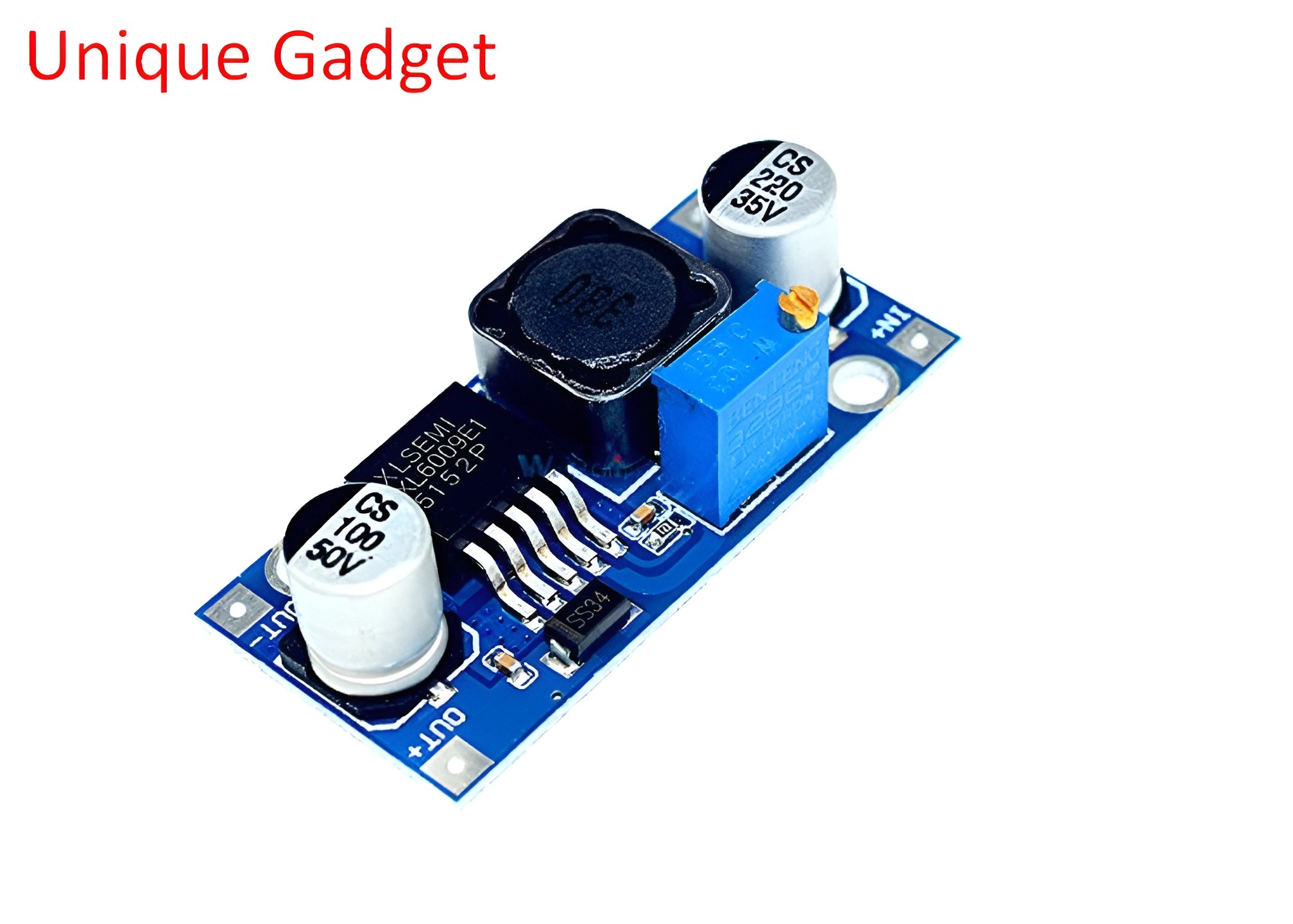 XL6009 DC-DC Adjustable Step-up Boost Power Converter Module Replace LM2577