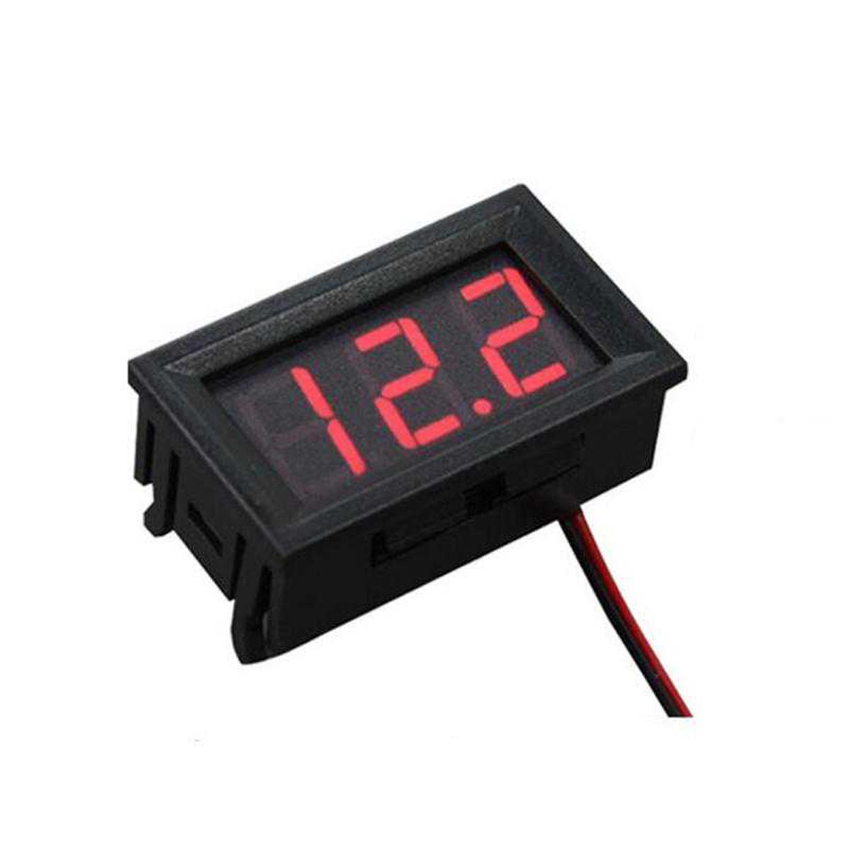 DC 5V 12V 24V 30V 0.56" LCD Digital Voltage Meter Voltmeter Battery