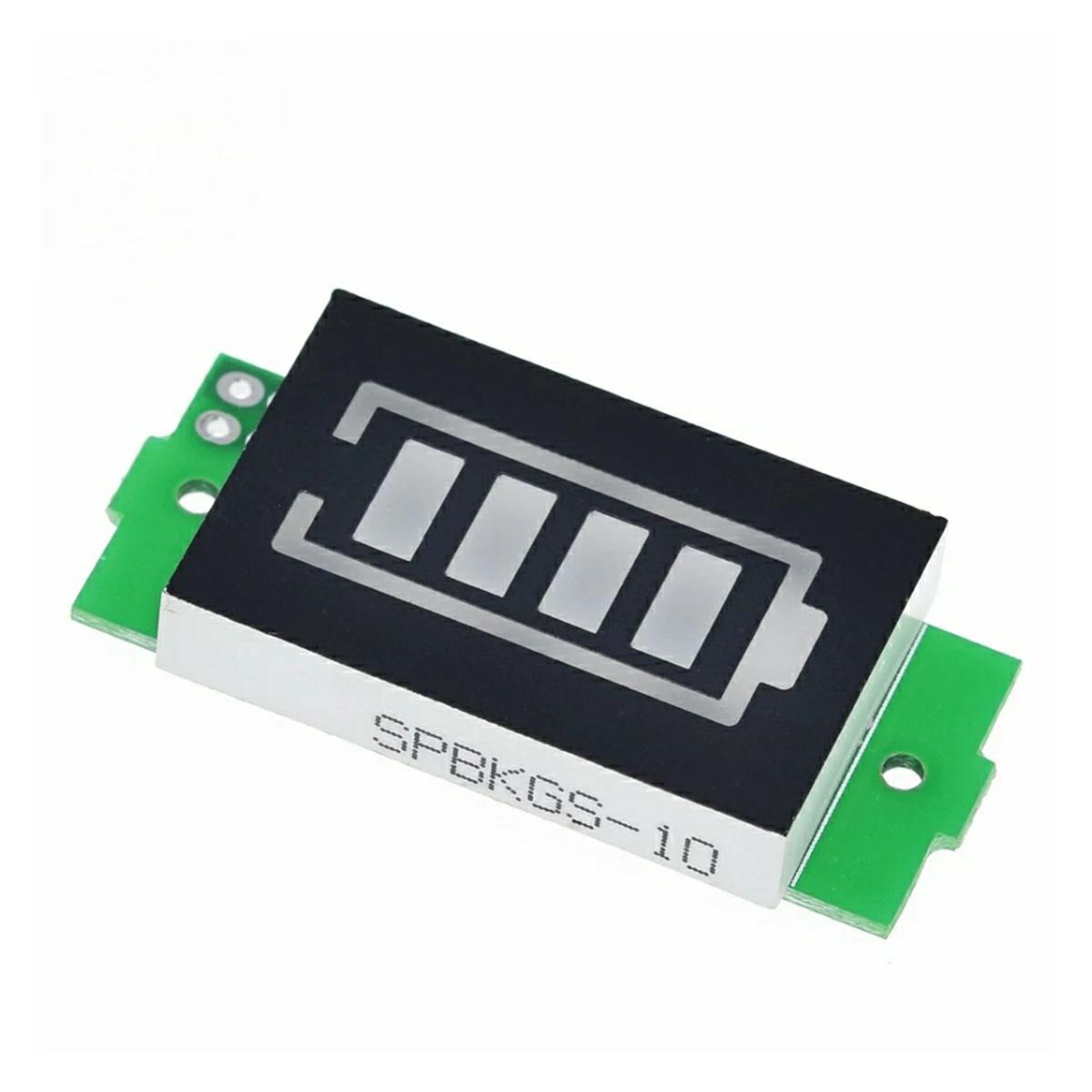 1S - 4S-8S Single 3V-32V Lithium Battery Capacity Indicator Module 4.2V Blue Display Electric Vehicle Battery Power Tester Li-ion
