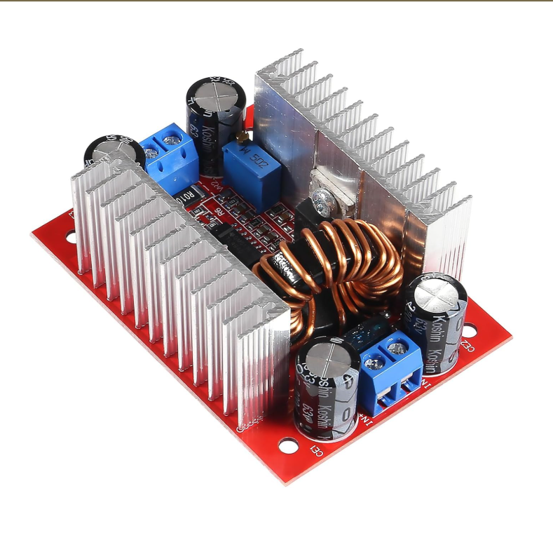 DC 400W 15A Step-Up Boost Converter Module | 8.5V–50V to 10V–60V Adjustable Power Supply | Constant Current LED Driver Charger
