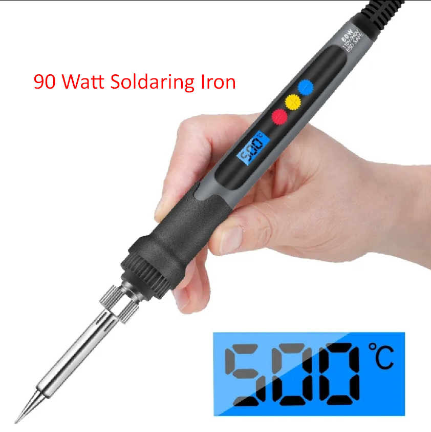 936H High Temperature Digital Display Soldering Iron 90W – Professional Grade for Precise Soldering Work