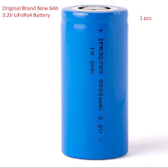 1PCS 32700 Band New Lifepo4 Battery 3.2V 6000mAh